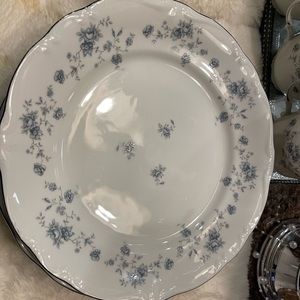 8 piece Johann Haviland Bavaria Germany fine china plates